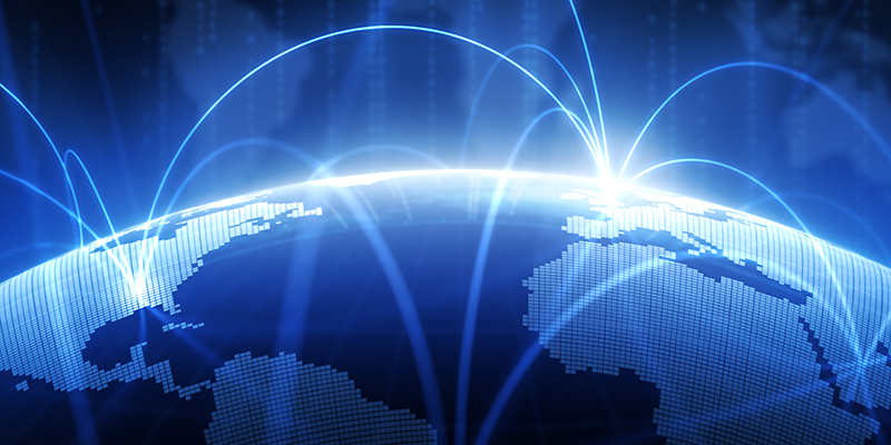 connected globe