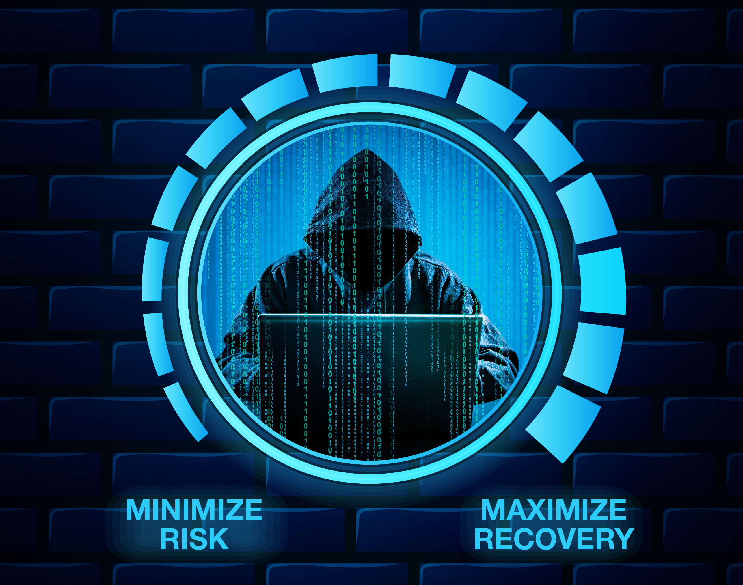 Cyber Insurance Claims cover image - person in hooded jacket behind a computer