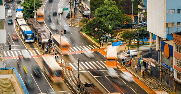 Sao Paulo city street