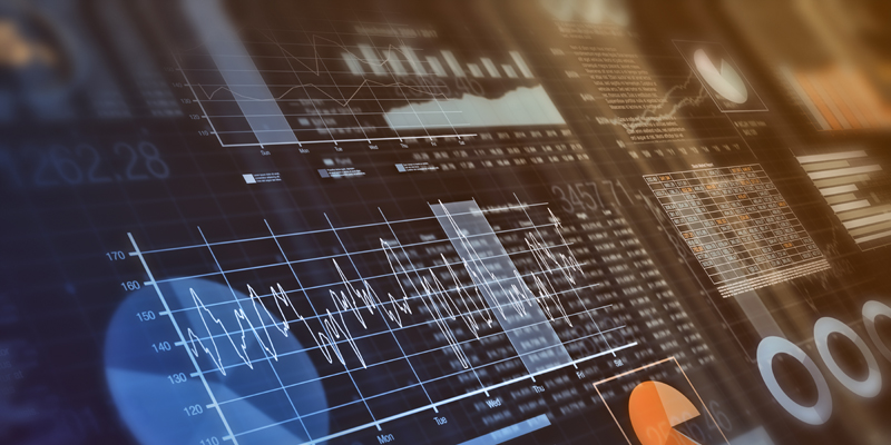 financial graphs background