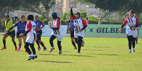 Female rugby team