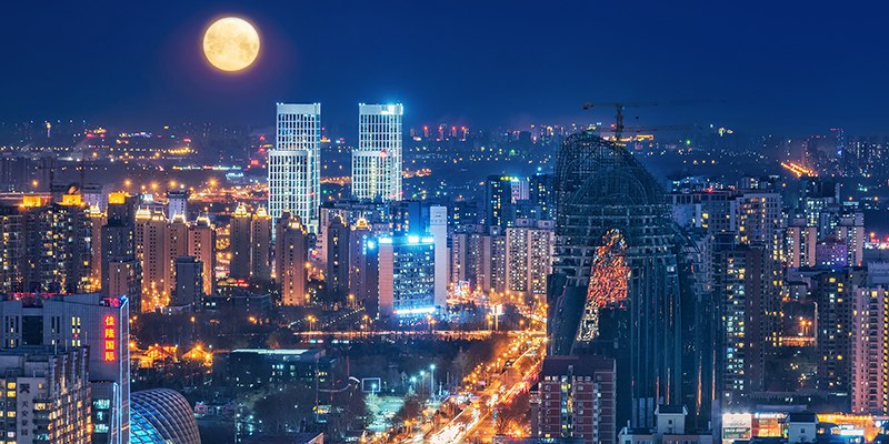 China Beijing Urban Landscape