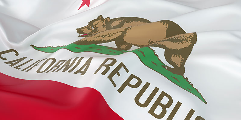 California state flag