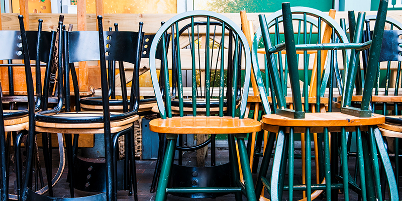 Chair stacked Image 