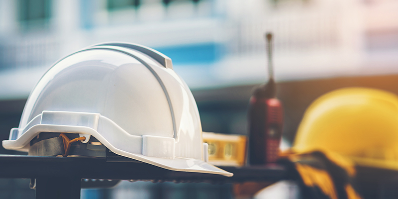 construction worker helmet