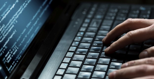 Typing on a keyboard