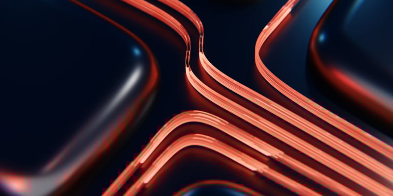 Orange cable imagery
