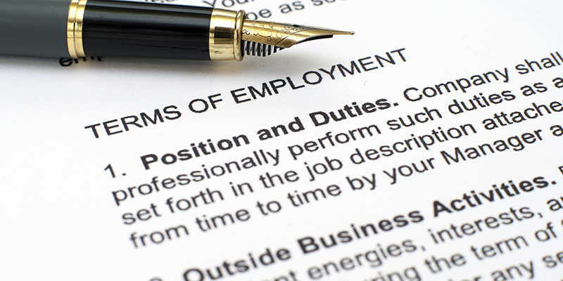 Employment contract