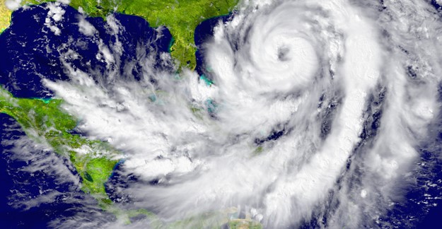 Hurricane between Florida and Cuba
