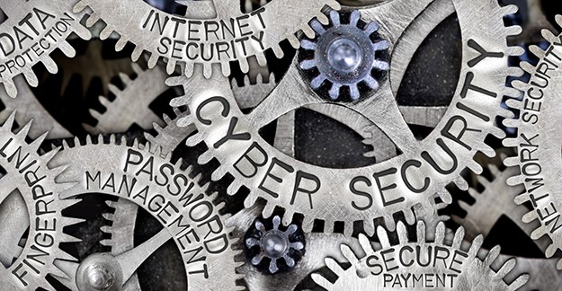 Cogs with cyber security labels
