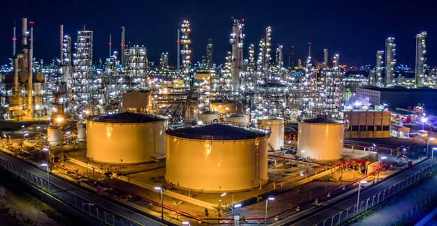 oil refinery