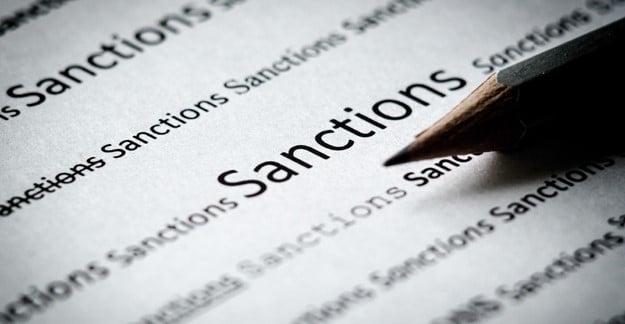 Sanctions definition and pencil