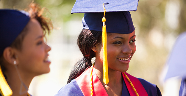 Female graduate