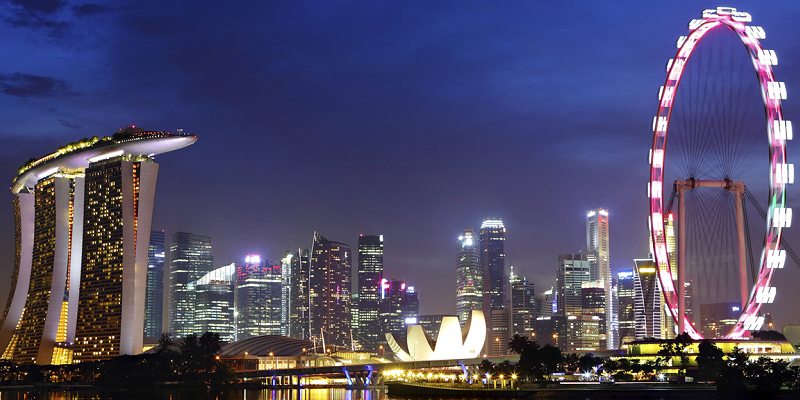 Singapore skyline